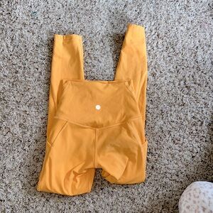 Size 0 lululemon align high rise. Worn one time